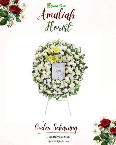 Krans Bunga Duka Cita di Cilamajang
